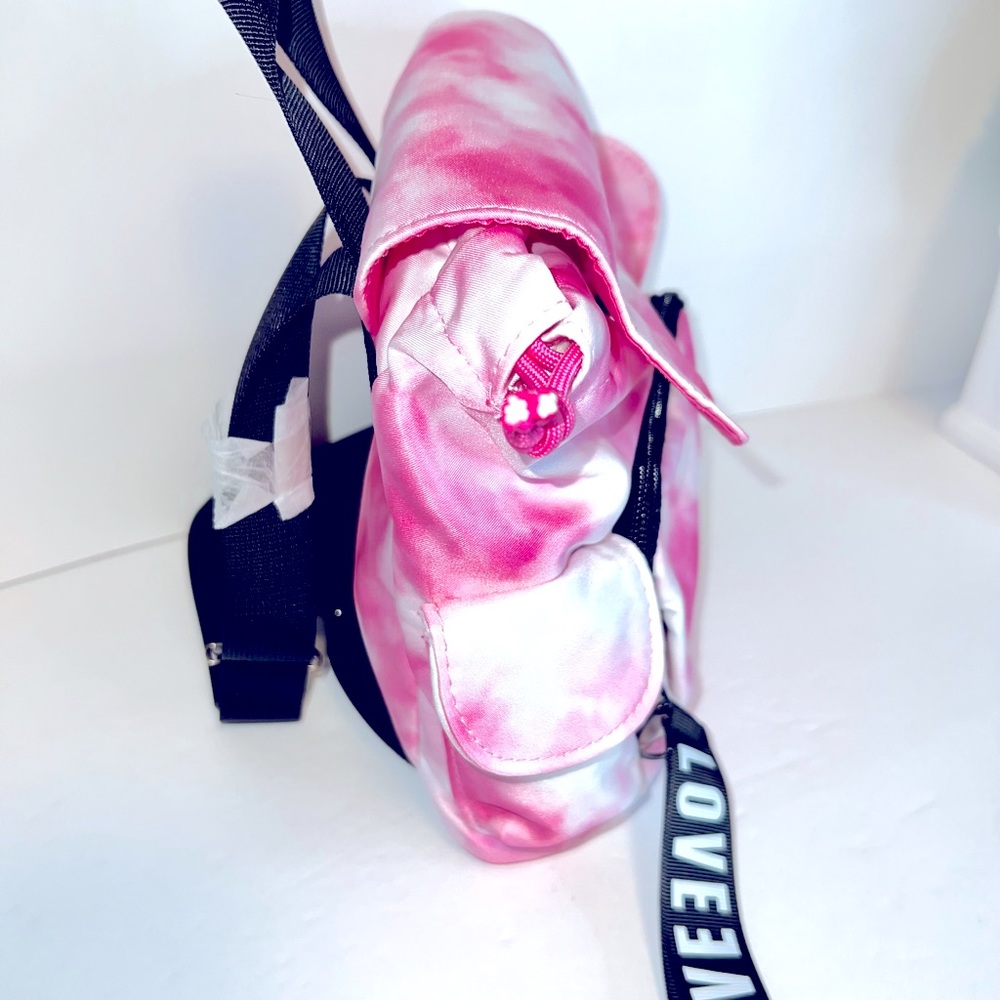 NEW GIRL’S PINK/WHITE CLAIR’S CROSSBODY BAG - Picture 3 of 7